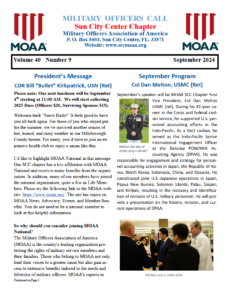 September 2024 SCCC MOAA Newsletter